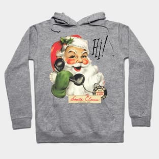 Santa has your number—you naughty person Hoodie